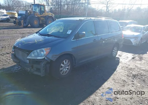 2008 Honda Odyssey Ex-L from USA, damaged, VIN 5FNRL387X8B416684